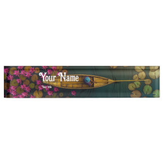 lotus pond  nameplate