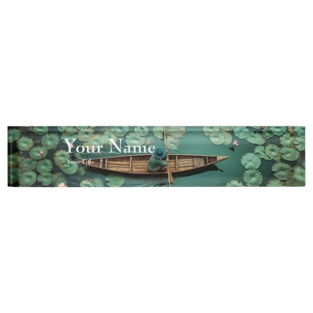 lotus pond nameplate (Front)