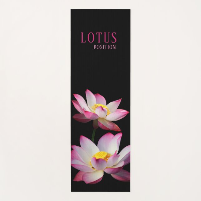 Lotus Position - Yoga Mat (Front)