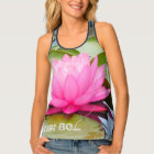 lotus racerback yoga tank