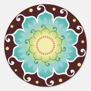 Lotus Radiant Stickers