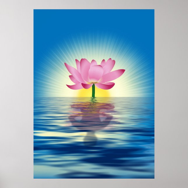 Lotus Reflection Poster (Front)