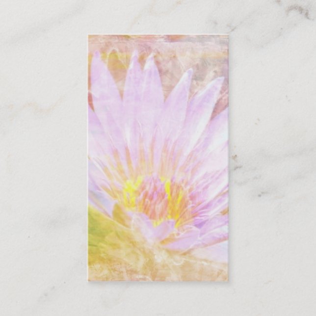 Lotus Reiki Healer Goddess Yoga Business Cards (Front)