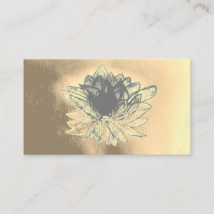 Lotus, Reiki, Spiritual, Pastel Business Cards