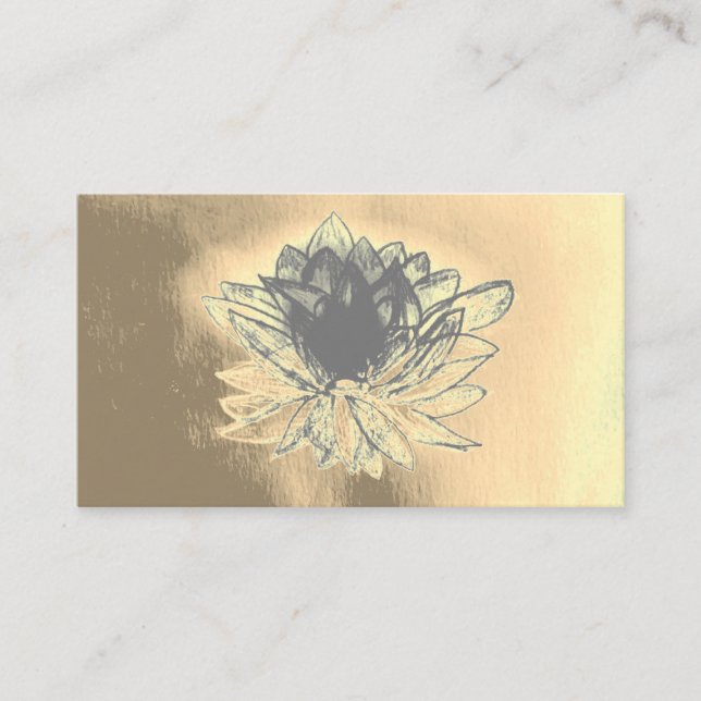 Lotus, Reiki, Spiritual, Pastel Business Cards (Front)
