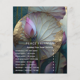 Lotus Reverie   Lotus Flower Design Flyer