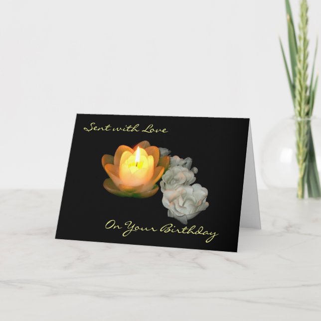 Lotus Rose Card (Front)