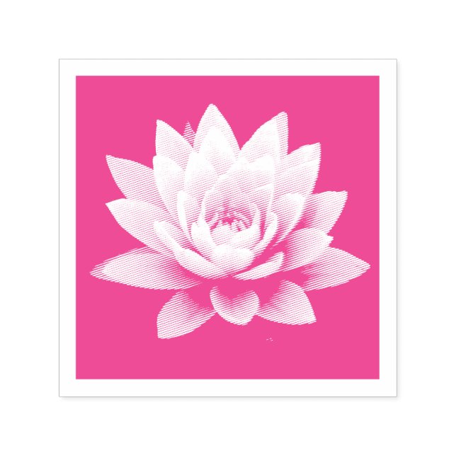 LOTUS RUBBER STAMP (Design)