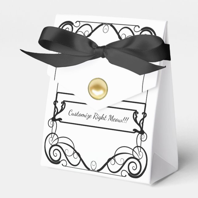 Lotus Shadow Fairy Favour Box (Front Side)