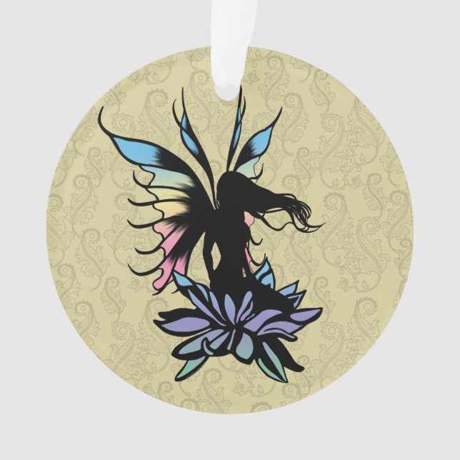 Lotus Shadow Fairy Ornament (Front)