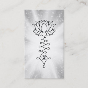 *~* Lotus Sparkle Rays Reiki Energy Healing Business Card