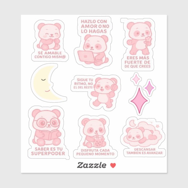 Lotus Stickers (Sheet)