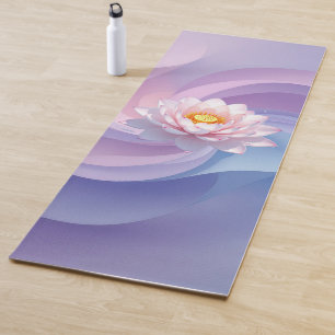 Lotus Swirl Yoga Mat