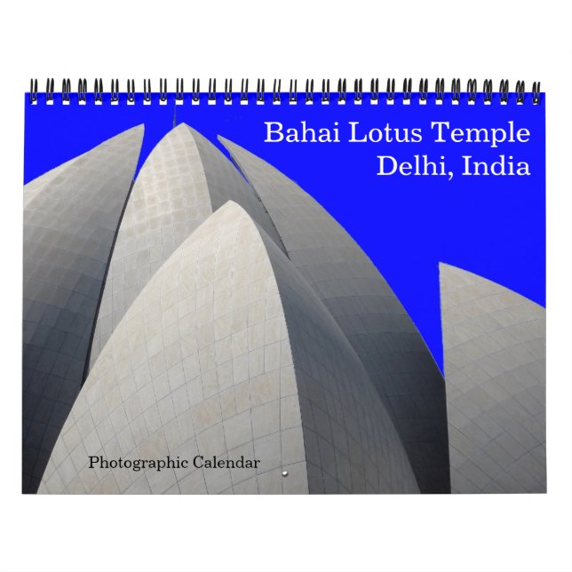 lotus temple 2027 calendar (Cover)