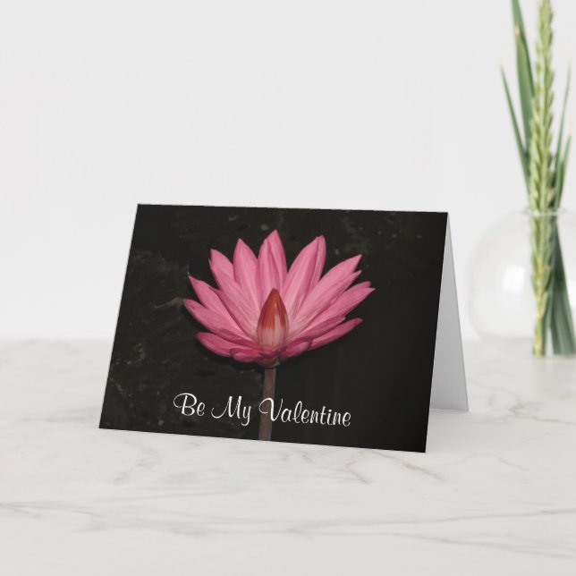 lotus valentines holiday card (Front)