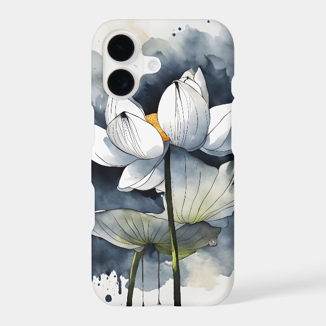 Lotus - Watercolor flowers (Back)