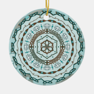 Lotus Weave Ornament