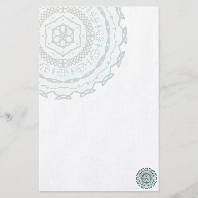 Lotus Weave Stationery (Front)