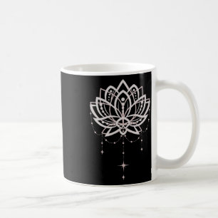 Lotus Yoga Namaste Lily Flower Graphic Coffee Mug