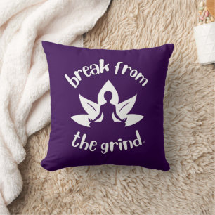 Lotus Yoga (White) BFTG Pillow