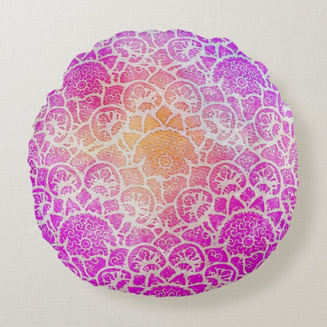 Lotus Zen Meditation Pillow (Front)