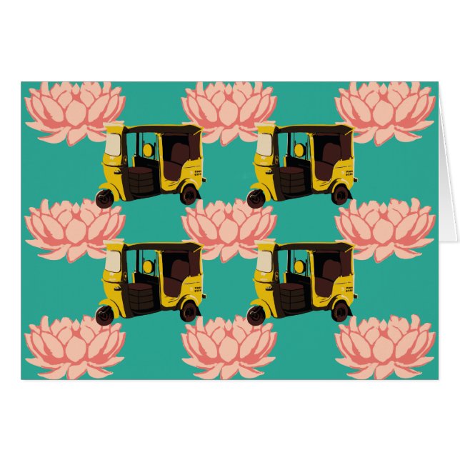 Lotuses and Rickshaws (Front Horizontal)