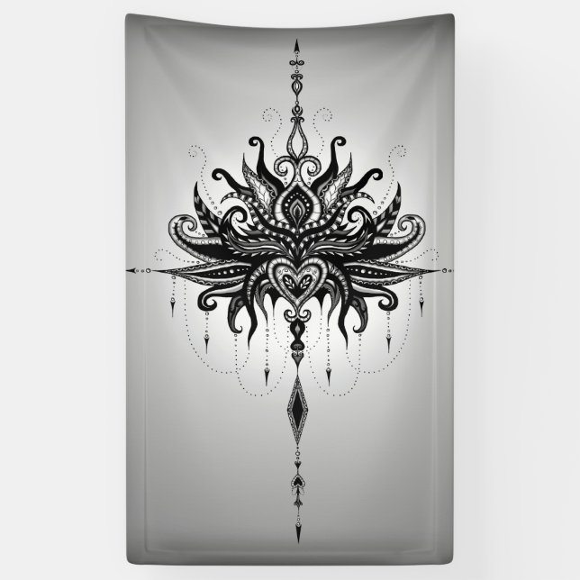 Lotusmandala Banner (Vertical)