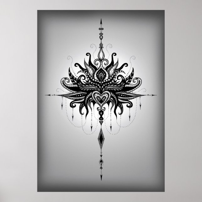 Lotusmandala Poster (Front)