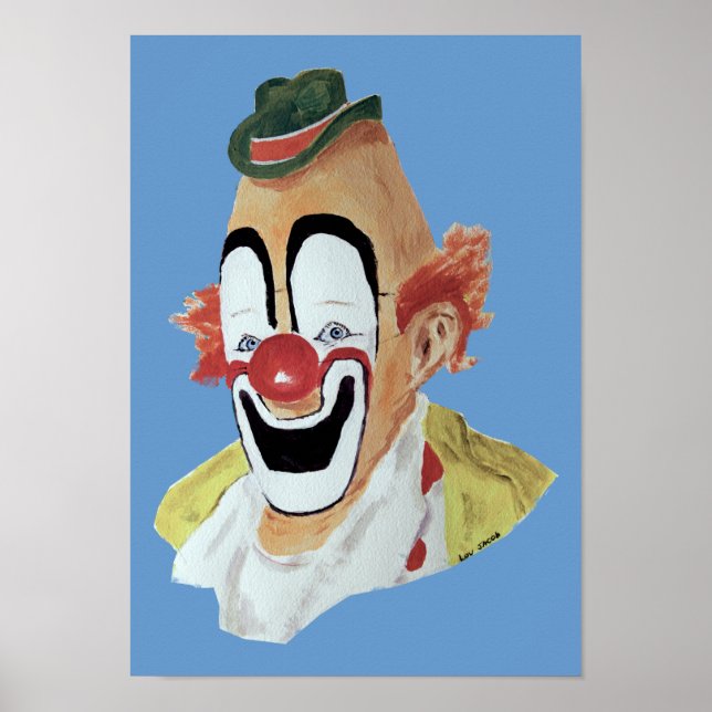 Lou Jacob Clown Print (Front)
