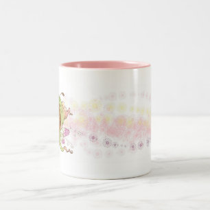 Lou Summer Fairy Two-Tone Coffee Mug
