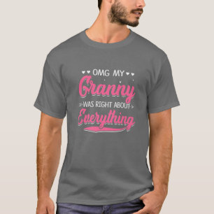 Loud And Proud Baseball Nana Leopard Messy Bun Mot T-Shirt
