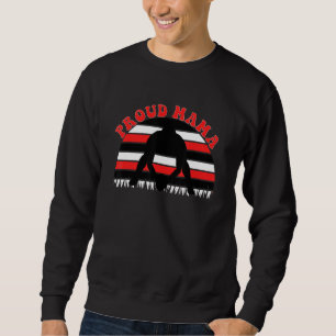 Loud And Proud Football Mum Sweatshirt