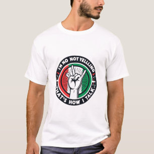 Loud and Proud Italian – Funny Hand Gesture Design T-Shirt