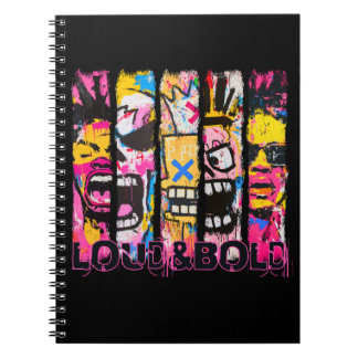 Loud & Bold – Graffiti Street Art Design Notebook