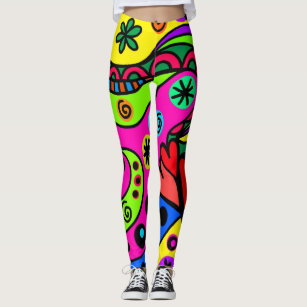 Women's 60s Leggings \u0026 Tights | Zazzle UK