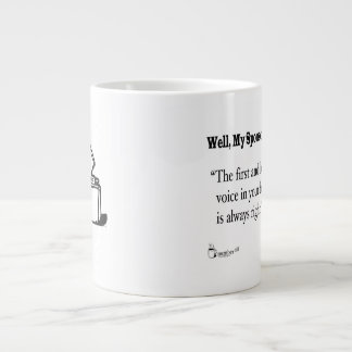 loud large coffee mug