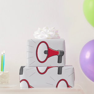 Loud Megaphone Wrapping Paper