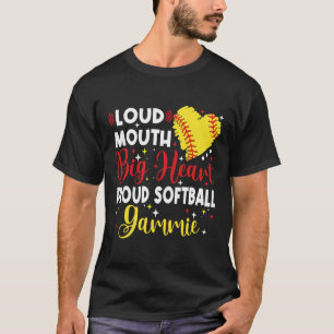 Loud Mouth Big Heart Proud Softll Gammie Mother's T-Shirt