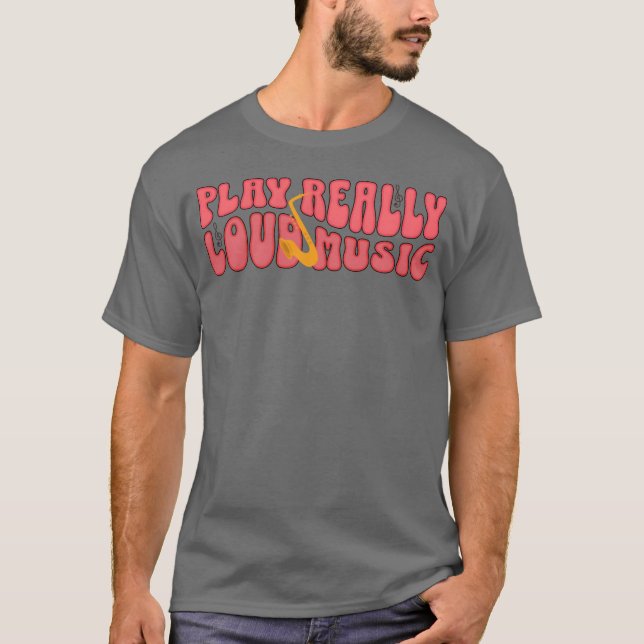 Loud Music friends T-Shirt (Front)