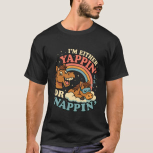 Loud People Retro Funny Adult Humour Saying Sleepy T-Shirt
