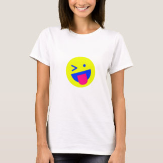 Loud & Proud: Pink, Yellow & White Funny T-Shirt (