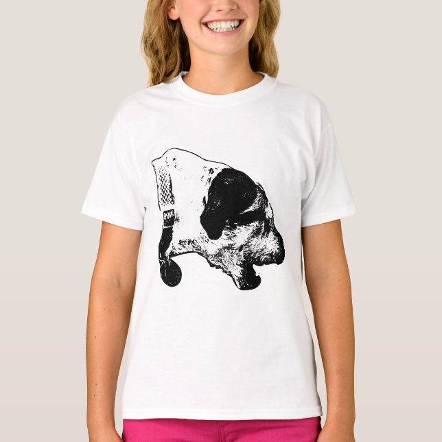 Loud & Proud Terrier Mix Graphic Tee (Front)