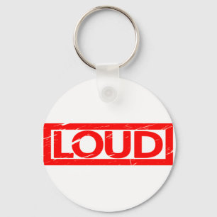 Loud Stamp Key Ring