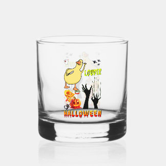 Louder Barware Smashing Boo Zombie Halloween Whiskey Glass