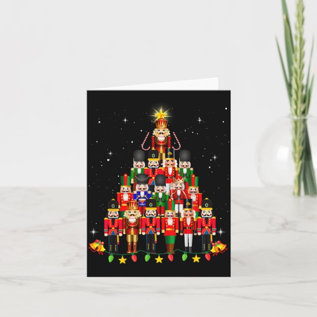 Loudest Nutcracker Group Matching Family Holiday F Card (Front)