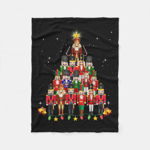 Loudest Nutcracker Group Matching Family Holiday F Fleece Blanket