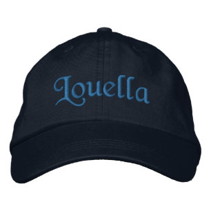 Louella Personalised Embroidered Baseball Cap