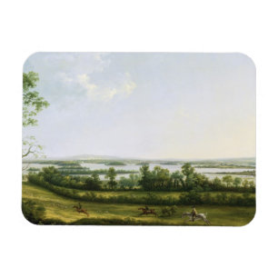 Lough Erne from Knock Ninney, with Bellisle in the Magnet