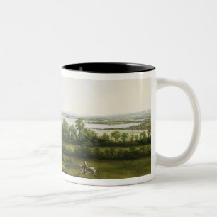 Lough Erne from Knock Ninney, with Bellisle in the Two-Tone Coffee Mug