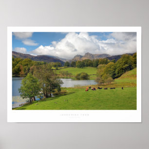 Loughrigg Tarn, Lake District Poster